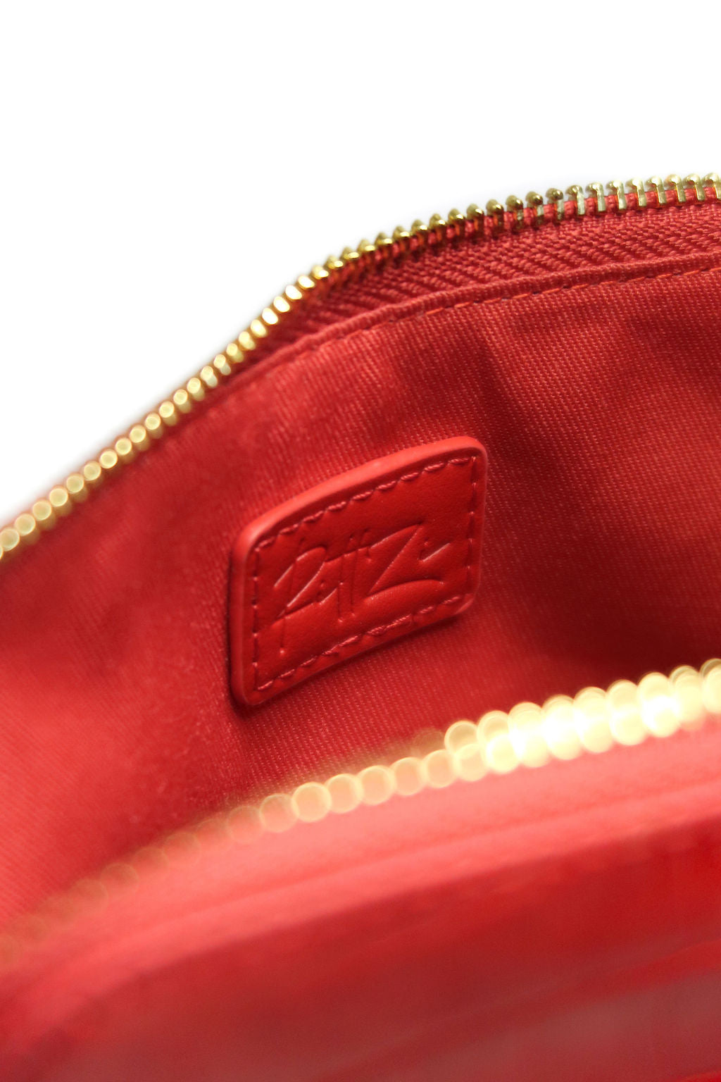 Crimson Rêve Crocodile Cosmetic Bag