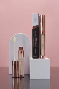 Hyaluronic Plumping Lip Gloss, Ivory Rose