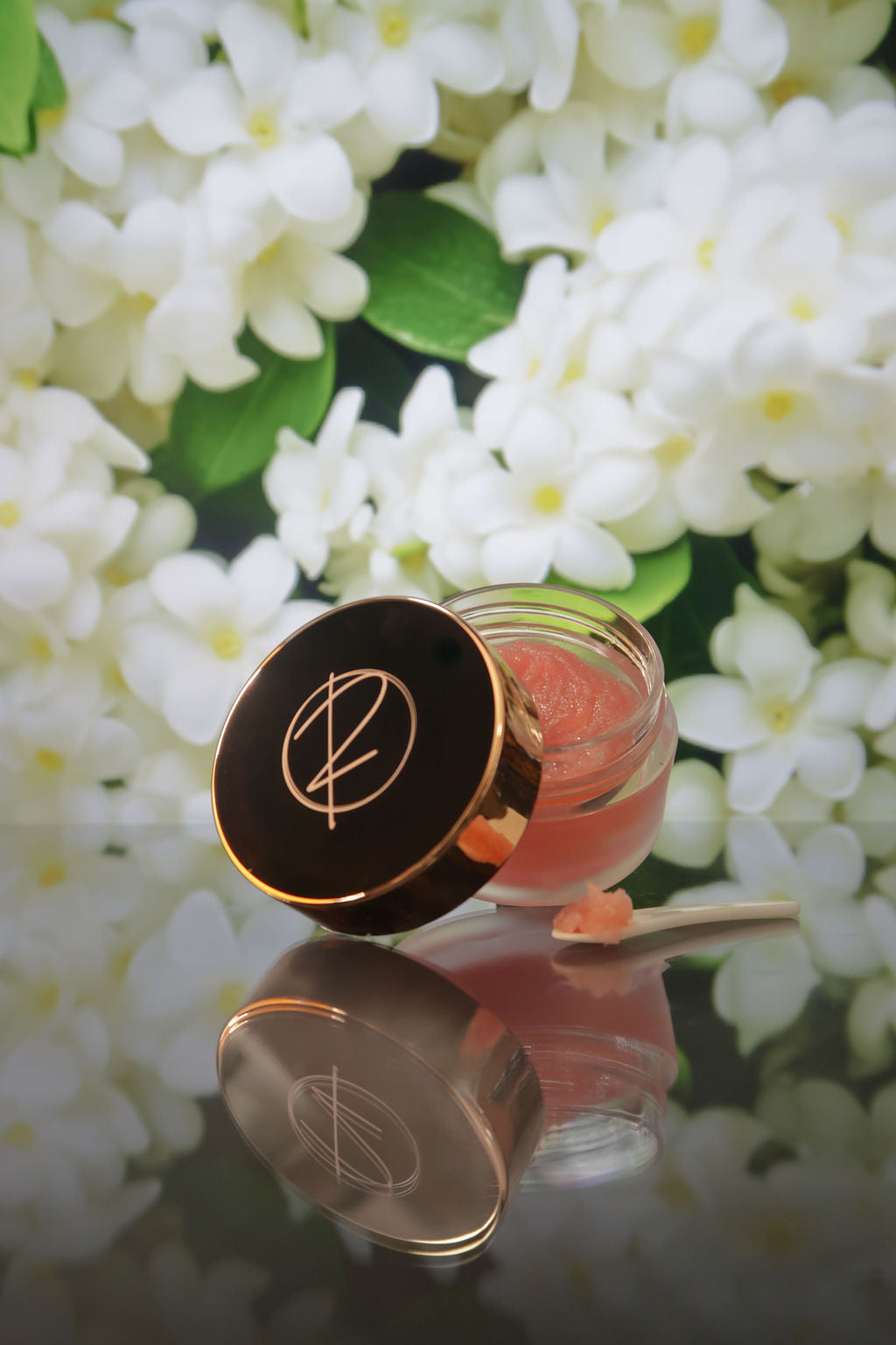 Exfoliante labial de jazmín y vainilla