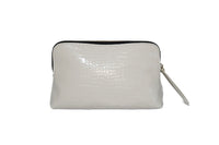 Tuxedo Crocodile Cosmetic Bag