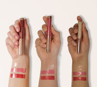 Hyaluronic Plumping Lip Gloss, Ivory Rose