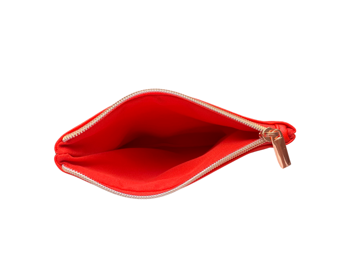 Radiant Rouge Cosmetic Bag