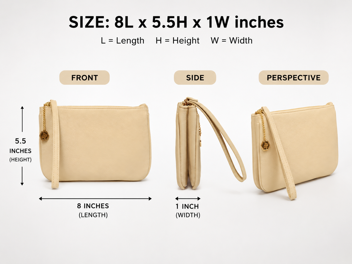 Caia Signature Wristlet