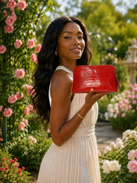 Crocodile Cosmetic Bag Collection