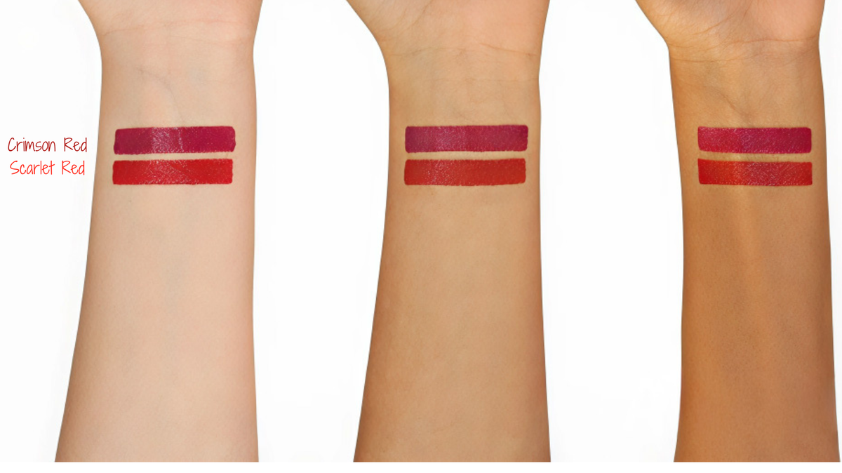 The Red Collection: Satin Lipstick 2PC Set