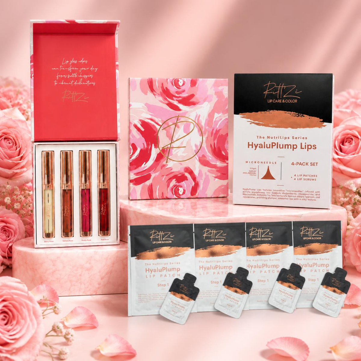 Rose Collection Plump & Gloss Bundle