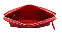 Crimson Rêve Crocodile Cosmetic Bag